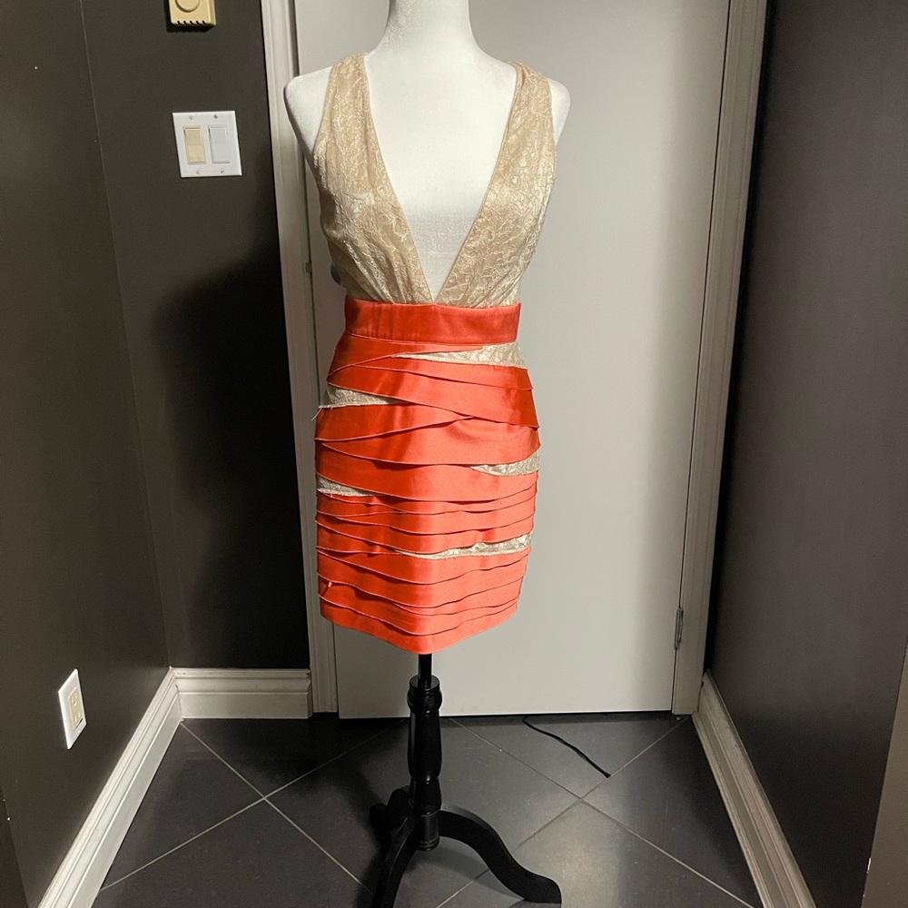 Halter Bebe dress